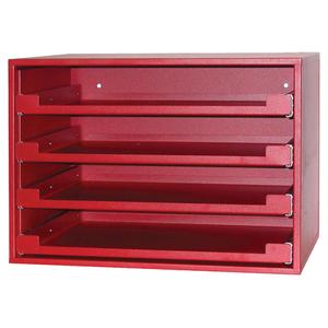 Compartment Rack - 15", 21", 15", Red