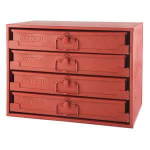 Compartment Rack With 4 Compartment Boxes - 14-5/8", 20-1/2", 12-1/2", 4, Red, 12-1/2", 14-5/8", 20-1/2"