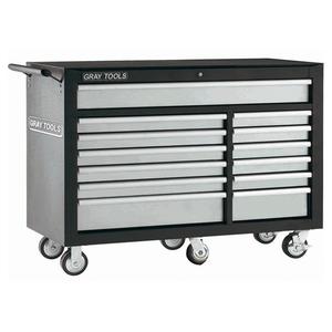 Roller Cabinet - 13, Black, 34", 53", 39-3/4", 25,500 cubic in.
