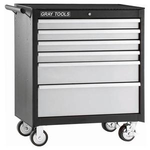 Roller Cabinet - 6, Black, 19-1/2", 34", 39-1/8", 13,357 cubic in.