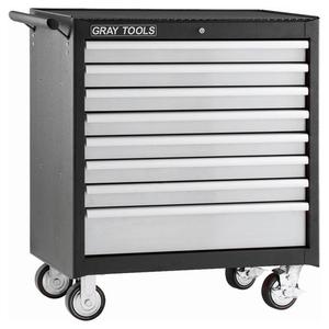 Roller Cabinet - 8, Black, 19-1/2", 34", 39-13/100", 13,294 cubic in.