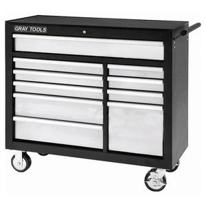 Roller Cabinet - 10, Black, 19", 42", 40", 13,901 cubic in.