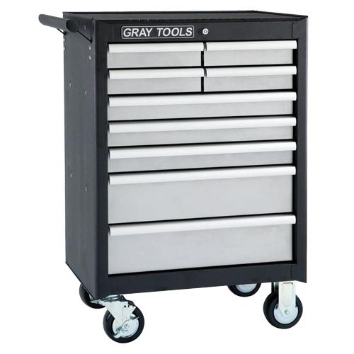 Roller Cabinet - 9, Black, 18", 26-1/2", 40", 9,157 cubic in.