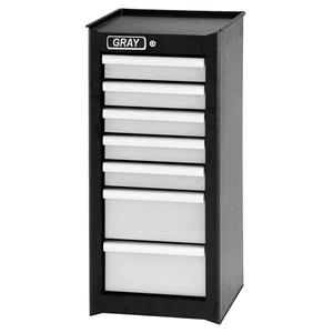 Side Rider Cabinet - 7, Black, 18", 14-3/4", 33.34", 4,292 cubic in.