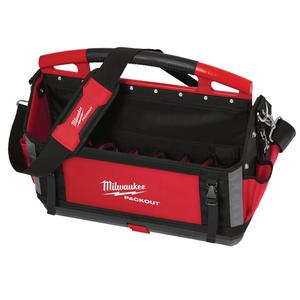 Packout™ Tote - Black/Red, Ballistic Nylon, 32