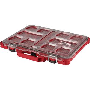 Packout™ Low-Profile Organizer - Red/Black, 19-3/4", 16-2/5", 2-1/2"