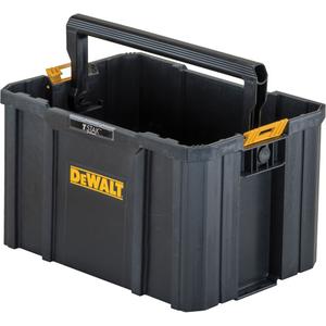 TSTAK® Open Tote - Black, 17-1/4", 12-1/2", 10-3/4"