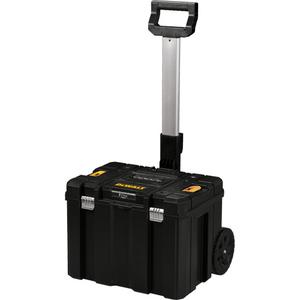 TSTAK® Mobile Storage Deep Box - Black, 20-1/8", 17", 39"