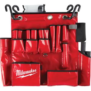 Aerial Tool Apron - Red, Vinyl, 25