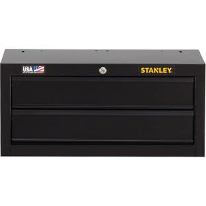 100 Series Middle Tool Chest - 2, Black, 12", 26", 11-1/2", 50 lbs., Steel, 1830 cubic in.