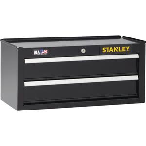 300 Series Middle Tool Chest - 2, Black, 12", 26", 12-1/4", 85 lbs., Steel, 1908 cubic in.