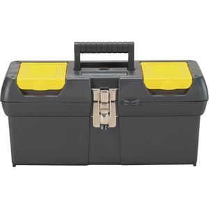 2000 Series Tool Box with Tray - 7-1/10", 8-1/10", 16", Black/Yellow