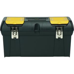 2000 Series Tool Box with Tray - 11-1/4", 11", 24", Black/Yellow