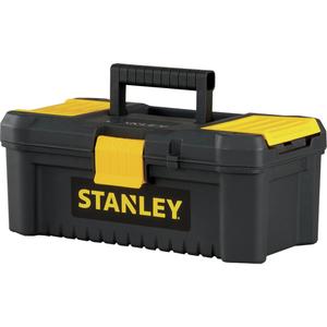 Essential® Tool Box with Tray - 7-3/8", 5-1/8", 12-1/2", Black/Yellow