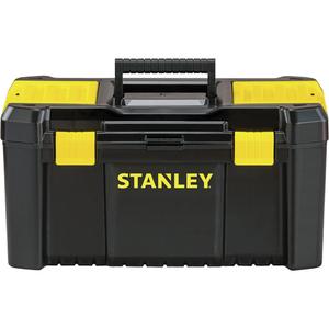 Essential® Tool Box with Tray - 9-7/8", 9-3/4", 19", Black/Yellow