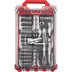Metric Ratchet & Socket Set with Packout™ Low-Profile Compact Organizer - 3/8", Hand/Standard, Deep, 32