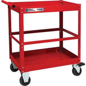 PRO+ Series Heavy-Duty Utility Cart - 2, 30-1/5", 38-1/3", 19-1/2", Knocked Down