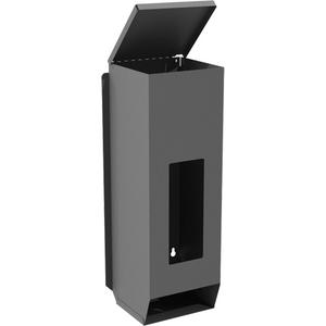 4-1/2" Grinding Wheel Dispenser with Lid - Grey, Steel