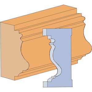 Fancy Casing Moulding Cutter Set