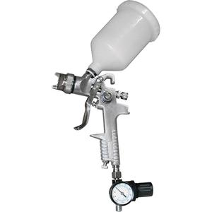 HVLP Spray Gun Kit - 1/4" NPT, 7.5 CFM, 600 ml, Gravity, 43 PSI