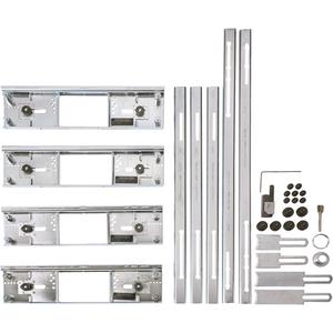 Hinge Butt Template Kit - Steel, With Holes