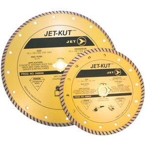 JET-KUT Premium Turbo Diamond Blade - 4", 0.095", 7/8", 15000 RPM