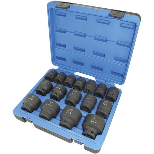 PS1634 6-Point SAE Socket Set - 3/4", Impact, Standard, 16, 1"; 1-1/16"; 1-1/2"; 1-1/4"; 1-1/8"; 13/16"; 1-3/4"; 1-3/8"; 15/16"; 1-5/16"; 1-5/8"; 1-7/16"; 1-7/8"; 2"; 3/4"; 7/8", Black Phosphate, Chrome Molybdenum