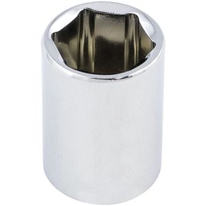 Socket - 1/4", 9/32", 6, Hand/Standard, Standard, Chrome
