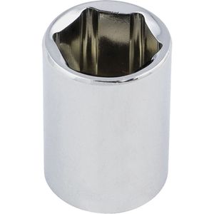 Chrome Socket - 1/4", 4.5 mm, 6, Hand/Standard, Standard