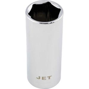 Chrome Socket - 3/8", 1/2", 6, Hand/Standard, Deep