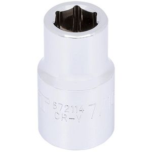 Socket - 010-LWIZ829 - 1/2", 7/16", 6, Hand/Standard, Standard