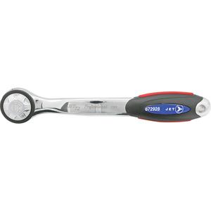 HT-1272 72-Tooth Ratchet Wrench - 10", 1/2", Ergonomic, 5°, ANSI, CDA39-GP-12b, GGG-W-641E