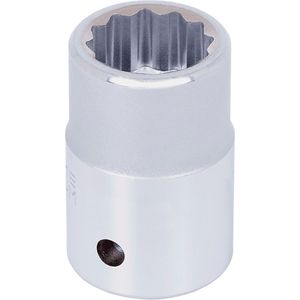 Chrome Socket - 3/4", 22 mm, 12, Hand/Standard, Standard