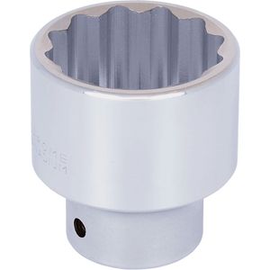 Chrome Socket - 3/4", 46 mm, 12, Hand/Standard, Standard