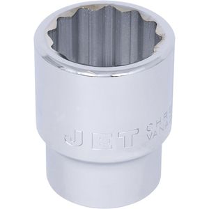 Chrome Socket - 1", 1-1/2"2", 12, Hand/Standard, Standard