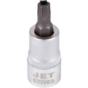 Long Bit Socket - Torx® Tamper, 3/8", T-40, 2", ANSI; CDA39-GP-12b; GGG-W-641E, Matte, S2 Steel, Standard