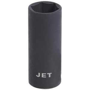 Socket - 010-LWIZ014 - 3/8", 3/8", 6, Impact, Deep, Black Phosphate