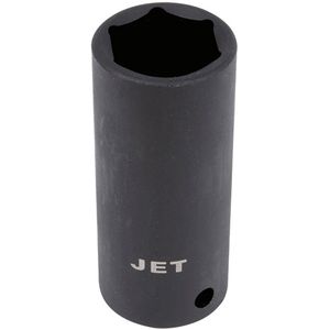 Socket - 010-LWIZ243 - 1/2", 21 mm, 6, Impact, Deep, Black Phosphate