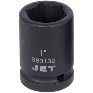 Socket - 010-LWIZ266 - 3/4", 1", 6, Impact, Standard, Black Phosphate