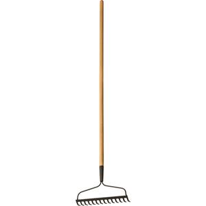 Bow Rake - Wood, 51", 14, 14", Steel