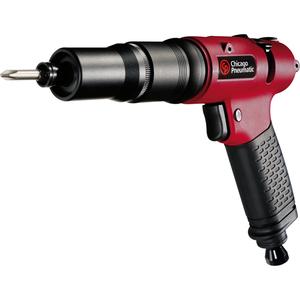 Industrial Screwdrivers - Reversible, Pistol Grip Screwdrivers - 20 CFM, 76, 1000, 3.5 (0.4), 38 (4.3), <2.5, 72 (182)