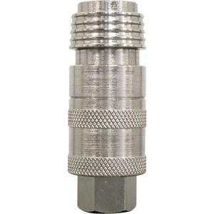 Unisafe Universal 5-in-1 Interchange Safety Couplers - Zinc Plated Steel, 1/4