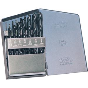 Drill Sets - 21, High Speed Steel, 1/16 - 3/8 x 1/64, Metal