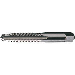 Hand Taps, HSS, Bright Finish - High Speed Steel, 3/8"-24, 4, 2-15/16", Taper