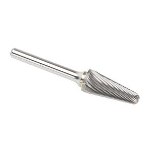 Solid Carbide Burrs - Taper Shape Radius End 14° - 1/4"