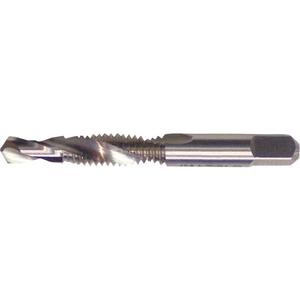 Combination Taps & Drills - High Speed Steel, 0.375", 3-1/2"