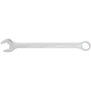 Long Pattern Fully Polished Combination Wrench - 24 mm, Chrome, Plain