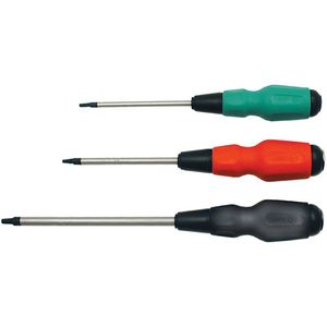 Square TORQUE DRIVE® Screwdriver - #1, Round, Cushion Grip, 4"