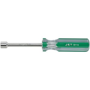 Jumbo Handle Nut Driver - 11/32", 3-1/2", Non Magnetic, Plastic