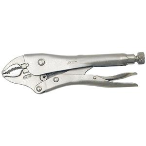 Super Heavy-Duty Locking Pliers with Cutter - 5", Curved Jaw